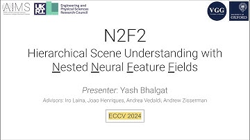 [v1 - archived] [ECCV 2024] N2F2: Hierarchical Scene Understanding with Nested Neural Feature Fields