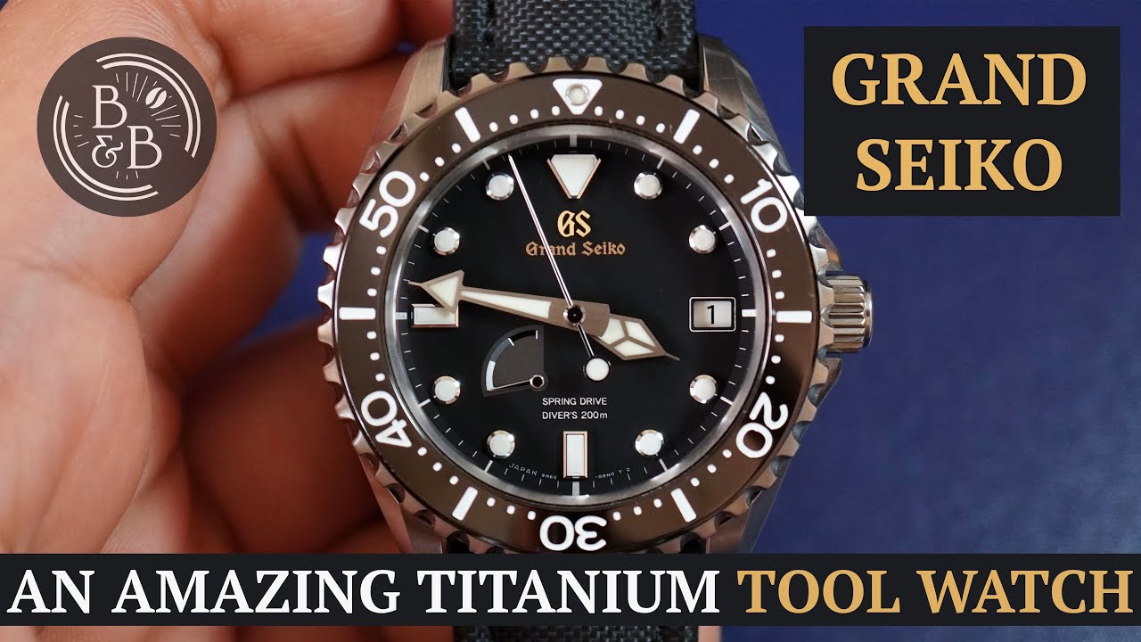 This Grand Seiko tool watch has been treated like a tool watch - SBGA231  Titanium Diver - YouTube