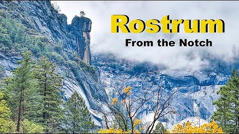 Climbing The Rostrum From The Notch - Climbing In Yosemite