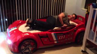 Night rider bed for kids