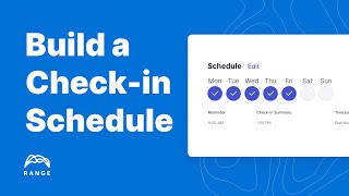 Getting Started With Check-in Schedules