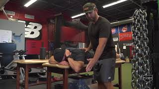 Prone Trap Raise | Hand Behind Neck