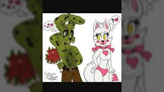 Springtrap X Mangle Bad Boy