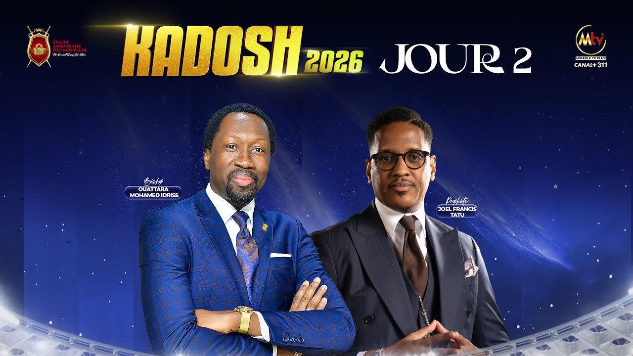 KADOSH 2026 I JOUR 2  I LUN 02 FEV 2026 I PROPHETE JOEL FRANCIS TATU