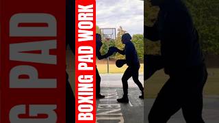 Boxing Pad Work Combo boxing fightprep boxingtraining