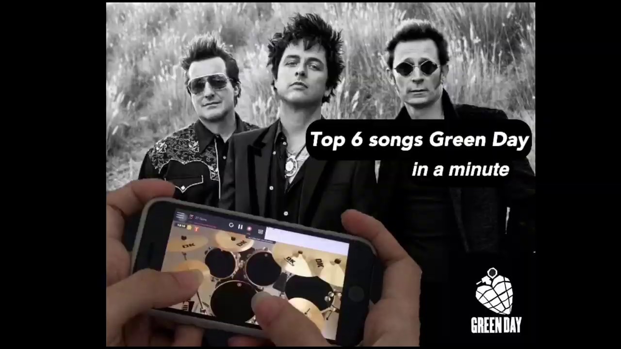 Watch Top 6 songs Green Day with apk drum on YouTube Watch Top 6 songs Green Day with apk drum on YouTube