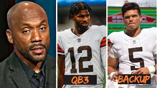 Louis Riddick: Shedeur Sanders OUTSHINES Gabriel & Flacco in Browns QB battle drills!