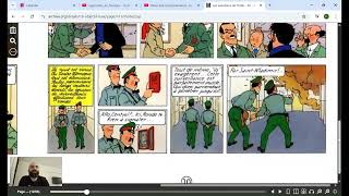 Tintin - objectif Lune - page 9 à 12 - niveau A2/B1
