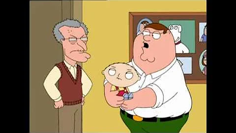 Family Guy - Peter's Father and Stewie gets baptis...
