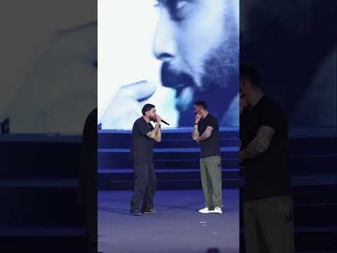 The Collaboration we all waited for Virat Kohli X Karan Aujila during an event #viratkohli