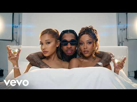 Ariana Grande, Tyga - Motion (ft. Doja Cat, Chris Brown) | (Official Lyrics Video) 2026