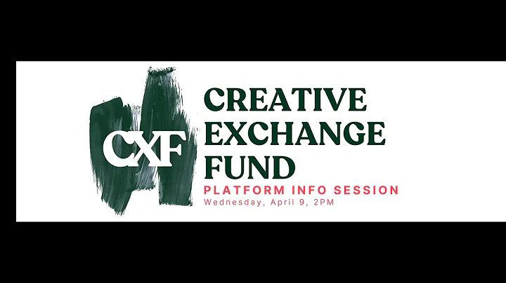 Creative Exchange Fund 25/26: Platform Info Session 4.9.25