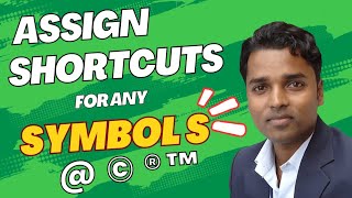 How To Assign Shortcut Keys For Any Symbol  Microsoft Word