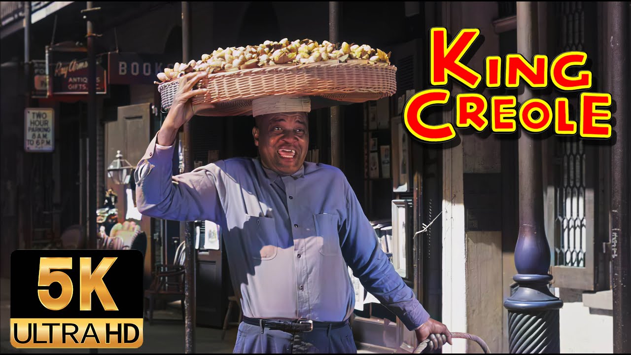 King Creole AI 5K Colorized / Restored - Opening Song: little Mix - YouTube