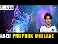 🤯 ABED [PUCK] MID 7.41b- DOTA 2 HIGHEST MMR MATCH#dota2  #dota2gameplay  #abed