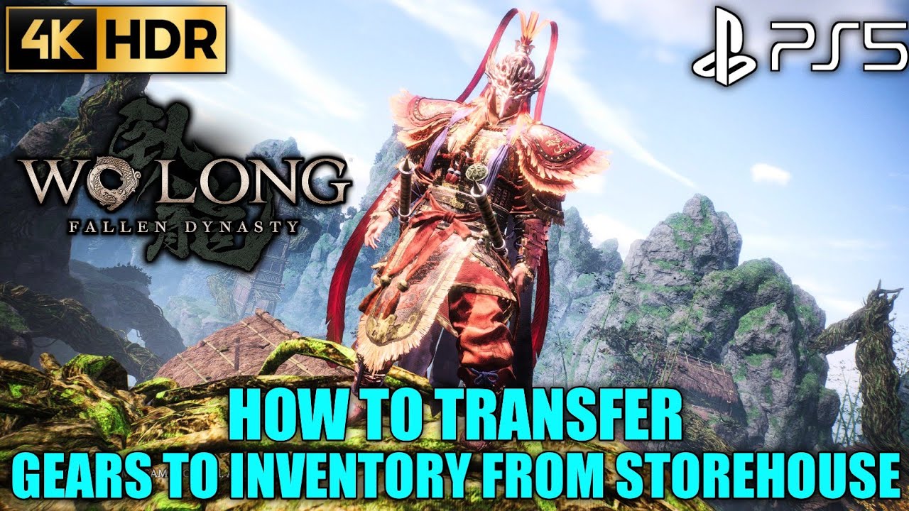 How to Transfer Gears to Inventory From Storehouse WO LONG FALLEN