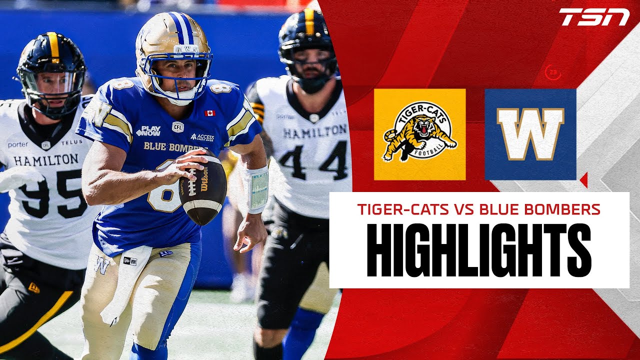 CFL WEEK 17: Hamilton Tiger-Cats vs. Winnipeg Blue Bombers | FULL HIGHLIGHTS