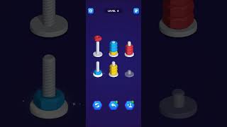 Nut Sort Puzzle Games | Level 1-5   #puzzlegame