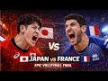 Japan vs France | Epic Volleyball Final Battle
