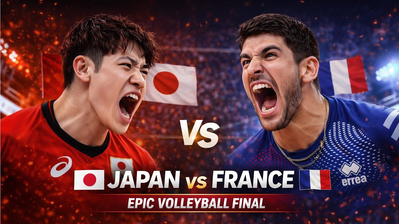 Japan vs France | Epic Volleyball Final Battle