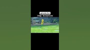 Jump animation scene of Inside Out movie. Acting for animations #pixar #disney #insideout