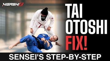 Tai Otoshi Made Easy! Step-by-Step with Sensei Shintaro | #judo #taiotoshi