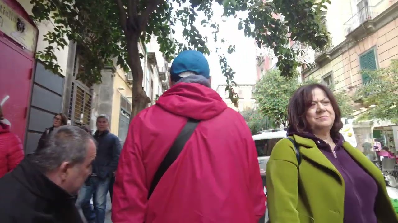 NAPLES Italy - Long Walk, Via Tribunali-Sanita Rione-Port'Alba