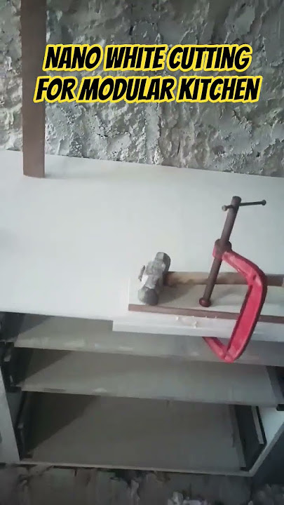 PART 1 š„NANO SLABE CUTTING FOR MODULAR KITCHEN. NEW HOME DESIGN WORKS