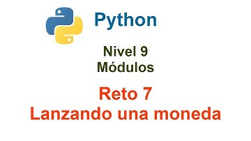 Programar en Python - Nivel 9 - Reto 7 - Lanzando una moneda