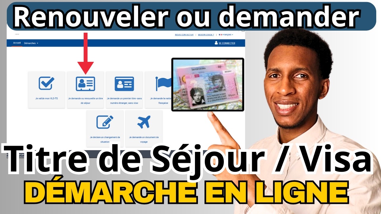 Comment Renouveler Un Titre de Séjour en France ? Procédure en ligne pour les étrangers en France
