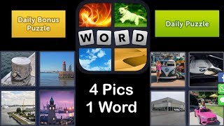 4 Pics 1 Word - Germany - 01 July 2019 - Daily Puzzle + Daily Bonus Puzzle - Answer - Walkthrough screenshot 5
