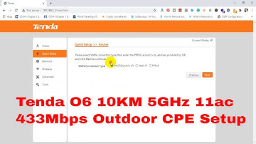How To Configure Tenda O6 5GHZ as Router mode  | Technical Hakim