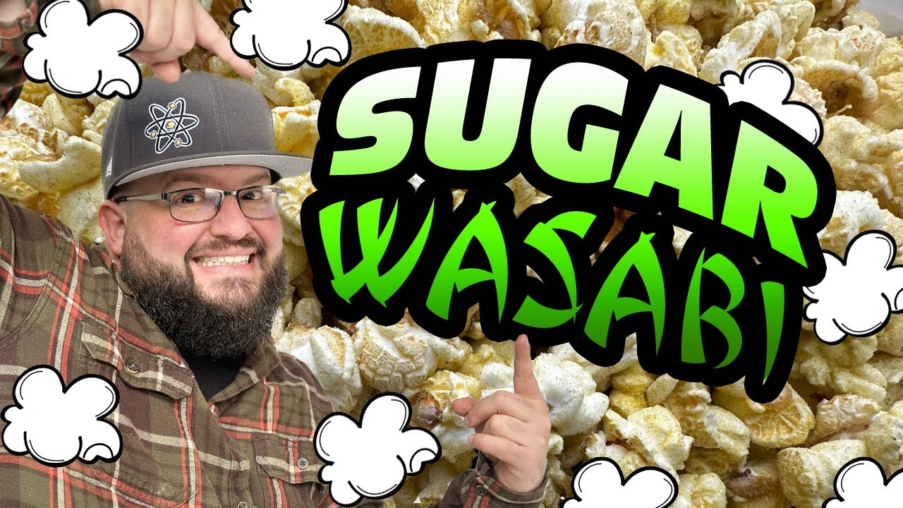 An easy sugar wasabi popcorn recipe YouTube
