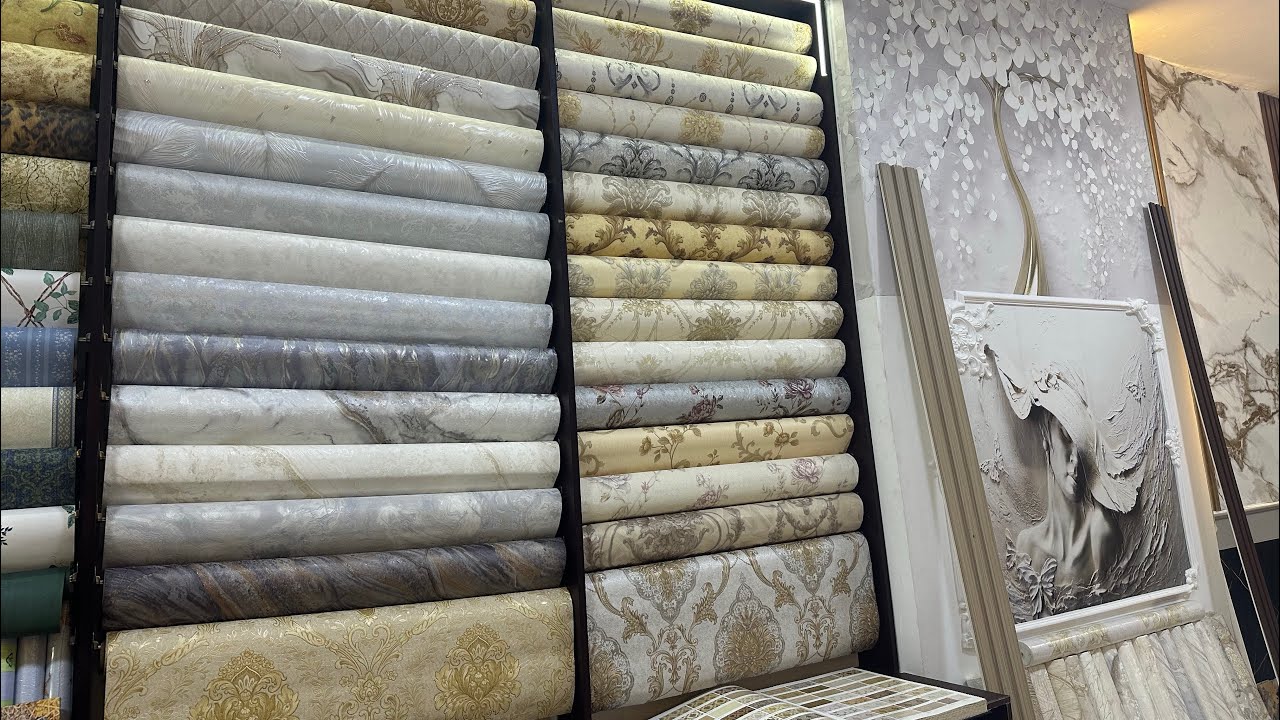 ورق الحائط الاصلي بسعر ممتاز 🔥 احدث موديلات 2025