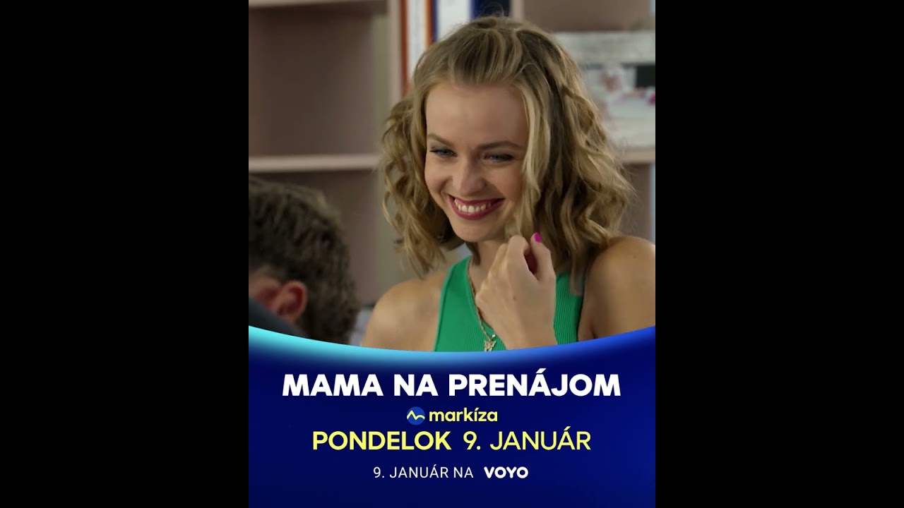 Mama na prenájom | nový rodinný seriál od 9. 1. 2023 na Voyo a TV Markíza