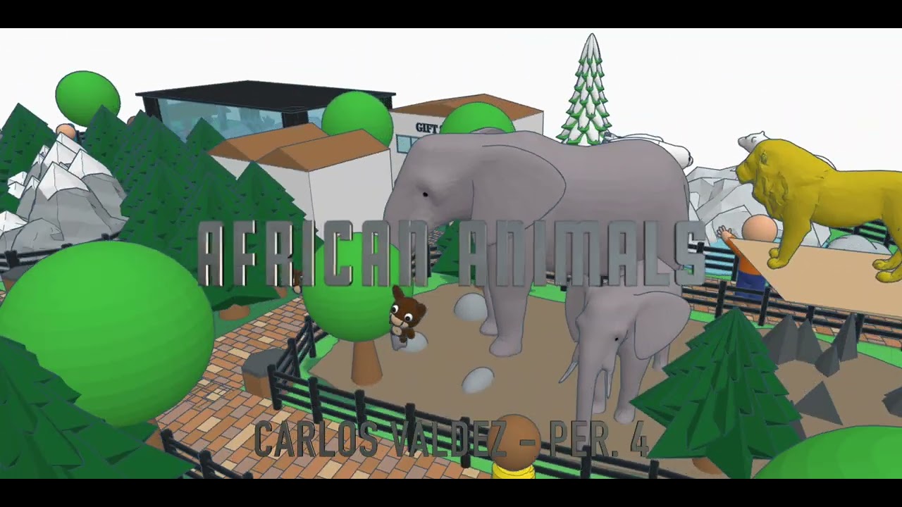 TINKERCAD ZOO BY VALDEZ 2024 YouTube