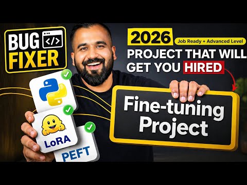 Advanced Level LLM Fine Tuning Project : Bug Fixer (Python + LoRA + PEFT + SFTTrainer) | Free Code💯