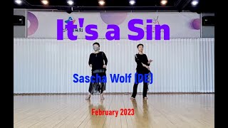 Its A Sin Linedance Intermediate