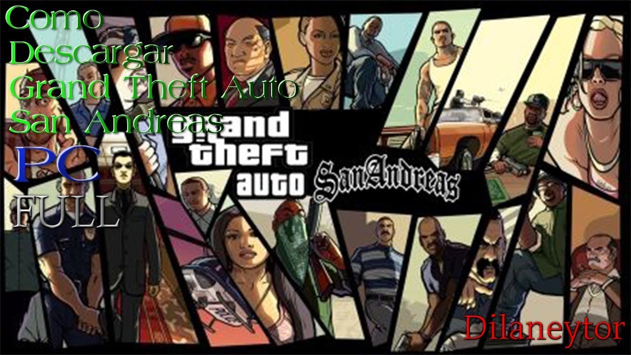 Como Descargar Grand theft auto San andreas FULL-PC - YouTube