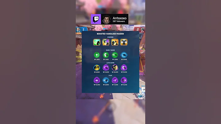 OP BROKEN MERCY STADIUM BUILD 🤭🫵 #overwatch2 #stadium #gaming #build #mercy