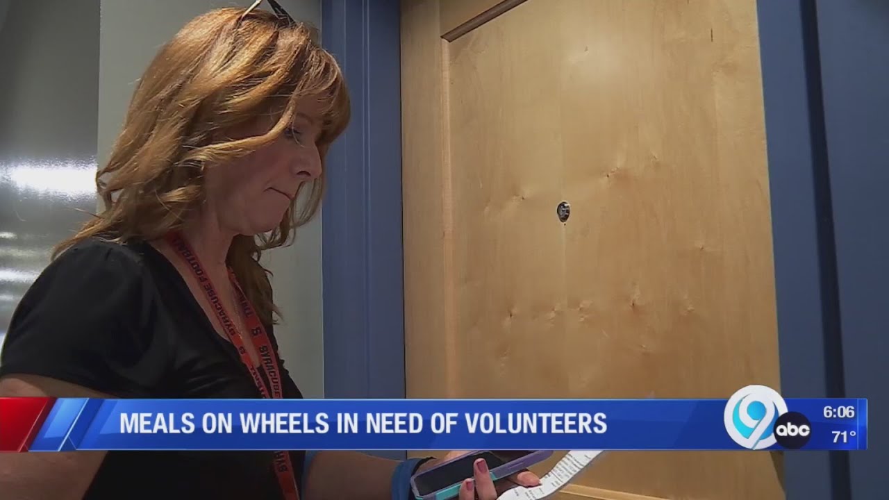 Meals on Wheels in need of volunteers - YouTube