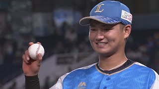 2019年8月10日 埼玉西武・佐藤龍世選手ヒーローインタビュー