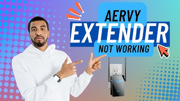 🔧 Aervy Extender Not Working? Easy Fix in Minutes!