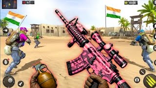 Teem Death Gun Strike Shooting Offline FPS Commando Shooting 🎮 screenshot 2