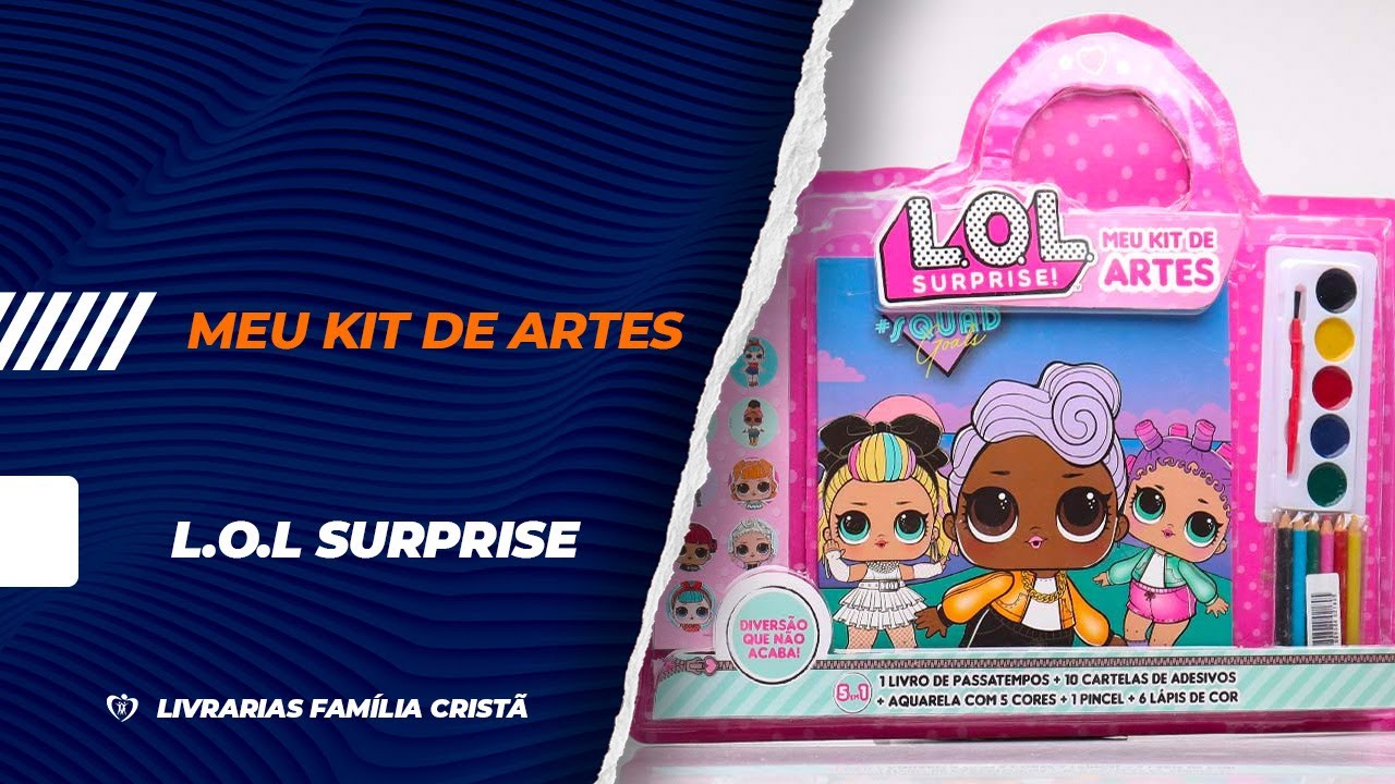 Lol sereia l desenho da lol l lol surprise l boneca lol l doll lol