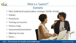 Building Solid Systems For Improving Quality