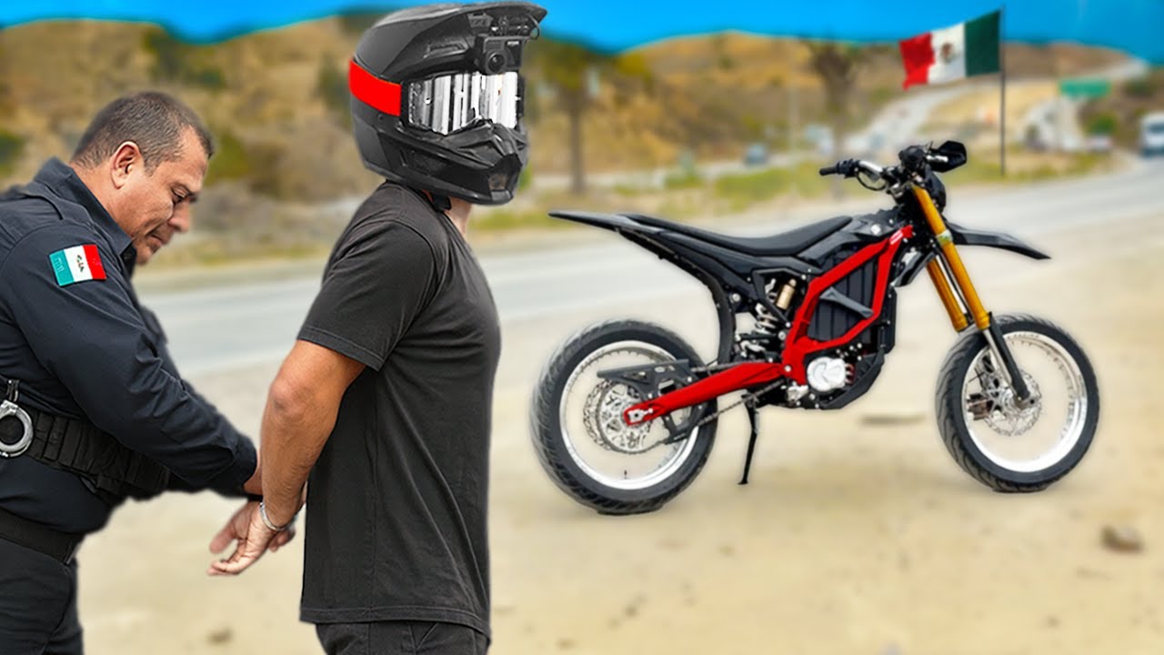 Я поехал на велосипеде в Мексику