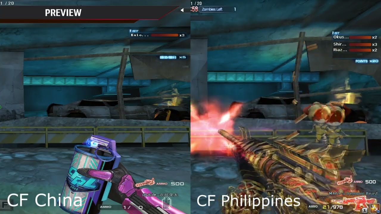 M4A1-S Demonic Beast (Demonic Bullet Sound Effect is Missing) || CrossFire Philippines