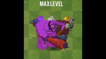 PVZ 2 Spring Gargantuar VS Future Gargantuar Max Level #shorts