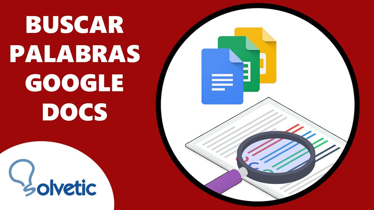 C mo buscar palabras en google docs youtube
